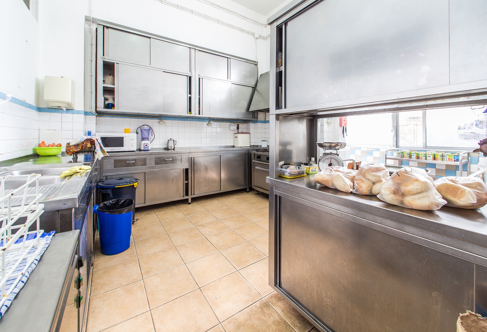 Cozinha profissional do Takeaway Social